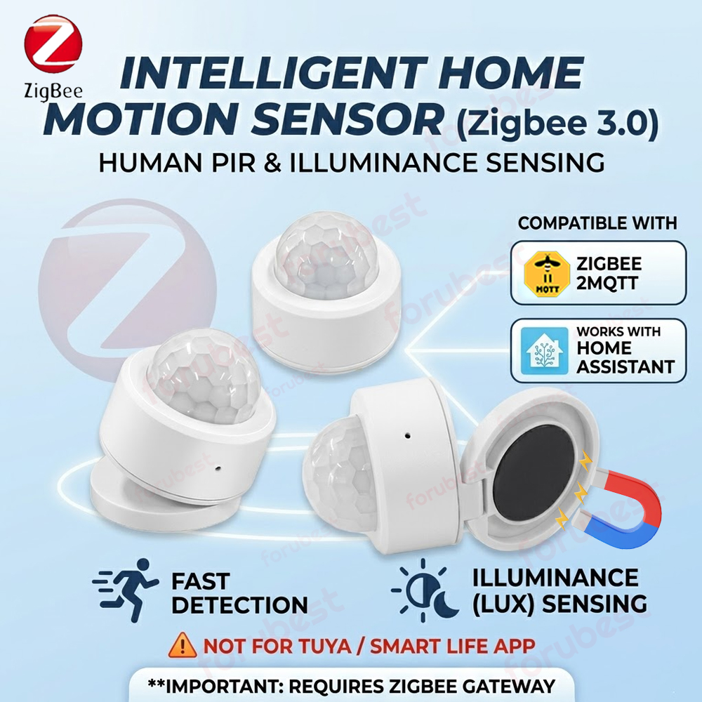Smart Home Ir - Czujnik ruchu PIR Zigbee Inteligentny detektor