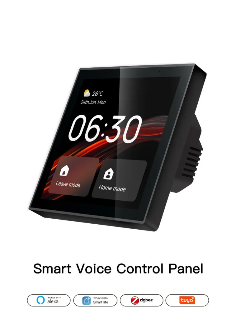 Smart Home Ir - Inteligentny przełącznik Tuya Smart Home 4-calowy