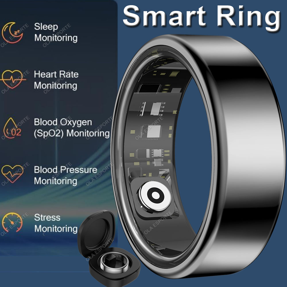 Smart Home Trainer - Inteligentny Pierścień 2025 Monitorowanie Ciśnienia Krwi,