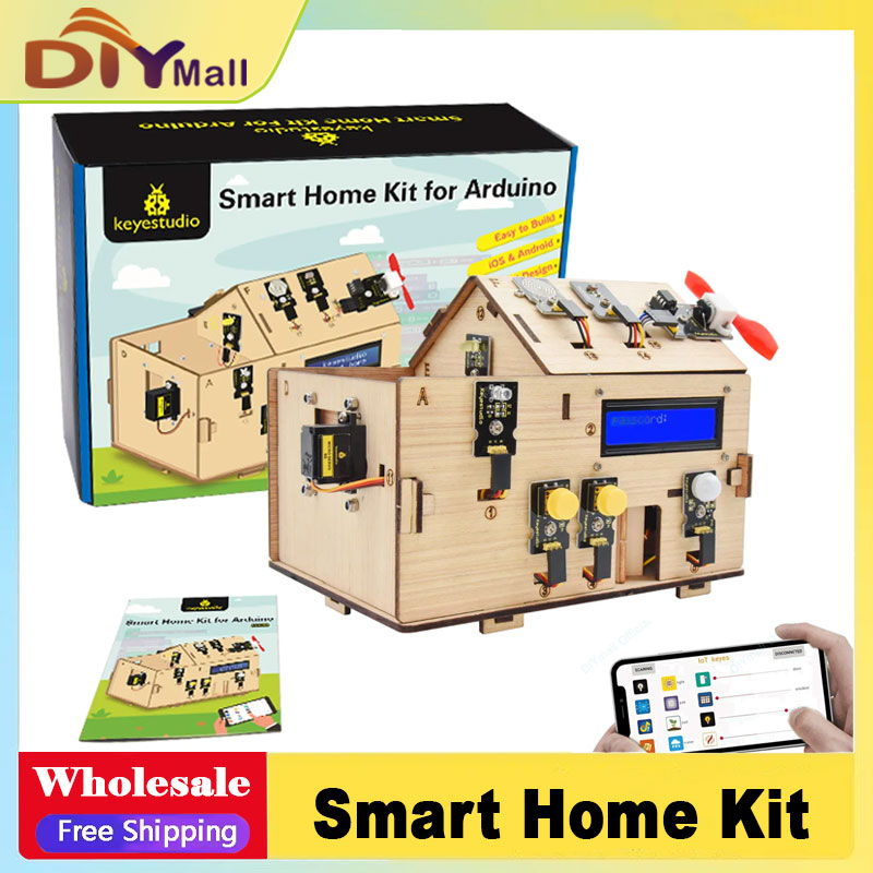 Smart Home Plus - Zestaw Keyestudio Smart IoT Home Kit