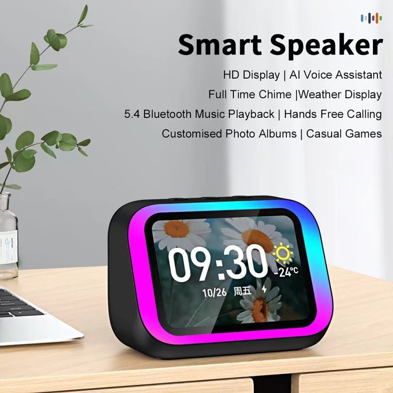 Smart Home Life - Głośnik Bluetooth z asystentem głosowym AI,