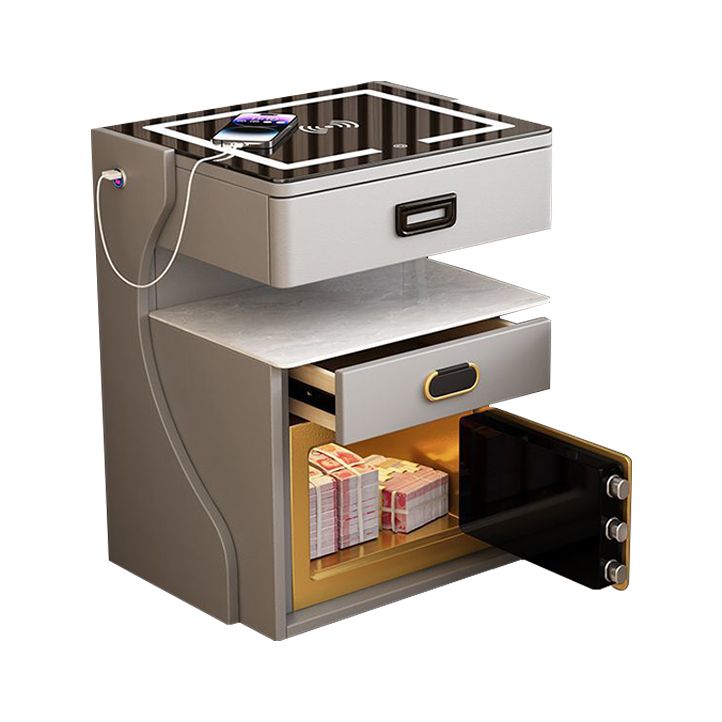 Smart Home Design - Inteligentny, wielofunkcyjny stolik nocny - Stolik