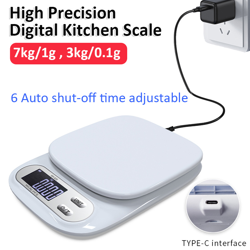 Smart Home Utensils - Waga Kuchenna Cyfrowa 7kg 1g 3kg