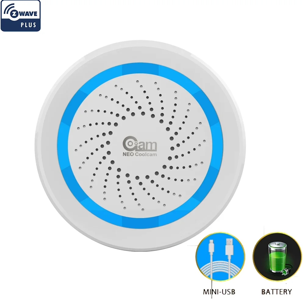 Smart Home Plus - Bezprzewodowy czujnik alarmowy Z-wave Plus do