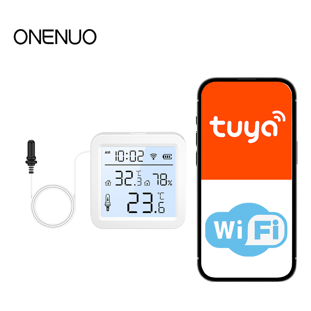 Smart Home Life - Czujnik temperatury i wilgotności WiFi ze