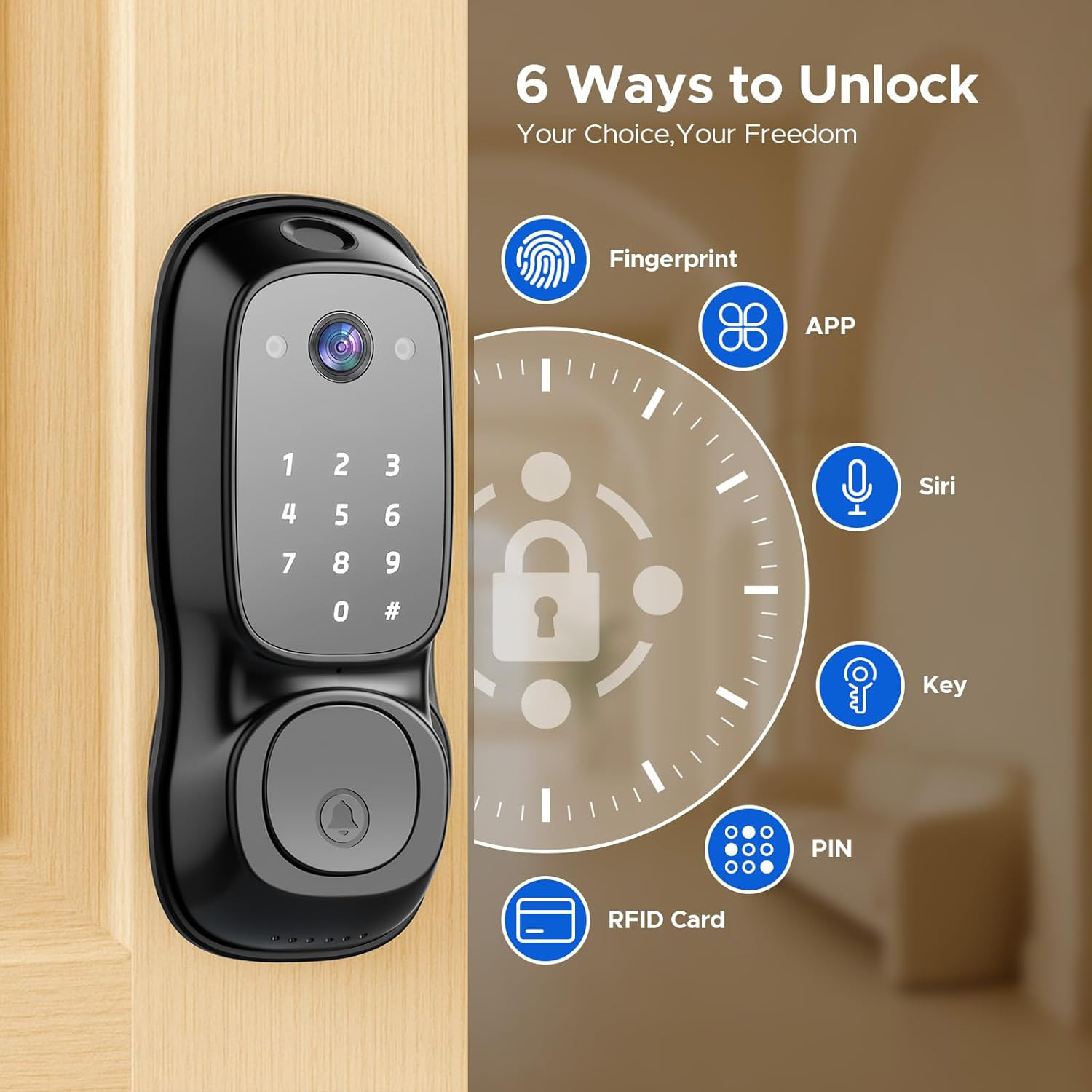 Inteligentny zamek do drzwi Tu – Smart Door Lock recenzja i cena