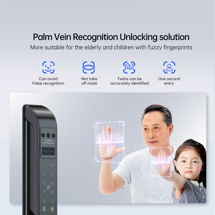 Glomarket Slim Wodoodporny Int – Smart Door Lock recenzja i cena