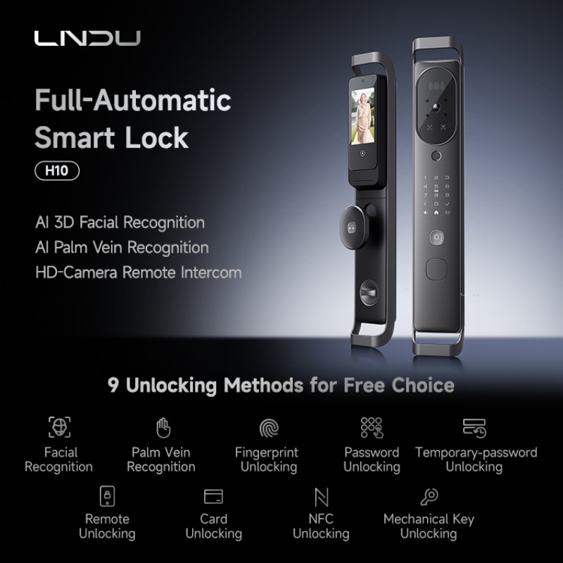 【2026】LNDU H10 Wizualna Podwój – Smart Door Lock recenzja i cena