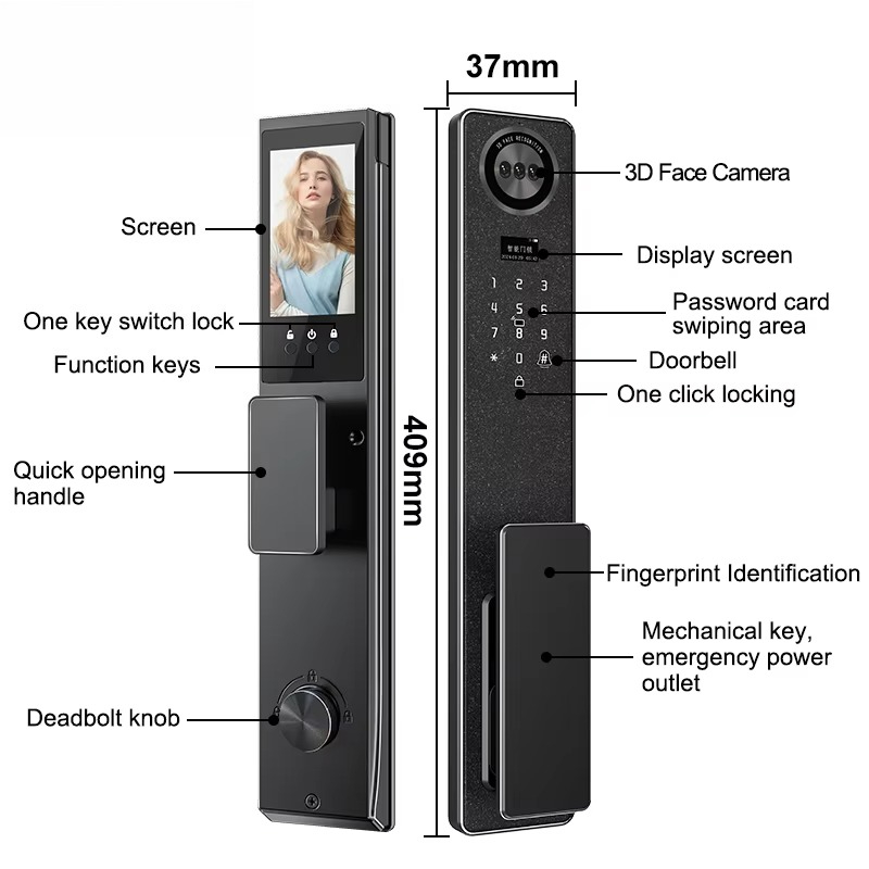 Inteligentny zamek do drzwi Tu – Smart Door Lock recenzja i cena