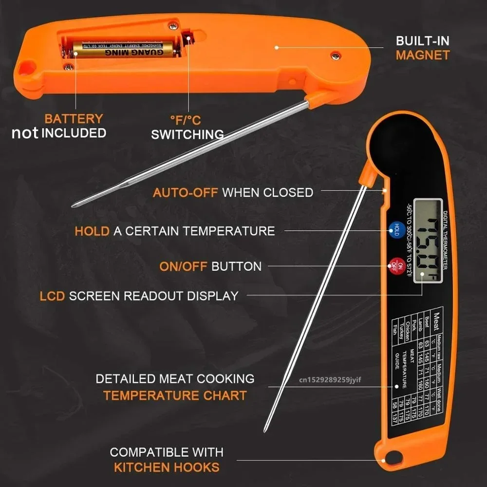 Cyfrowy kuchenny termometr do  – Smart Home Utensils recenzja i cena
