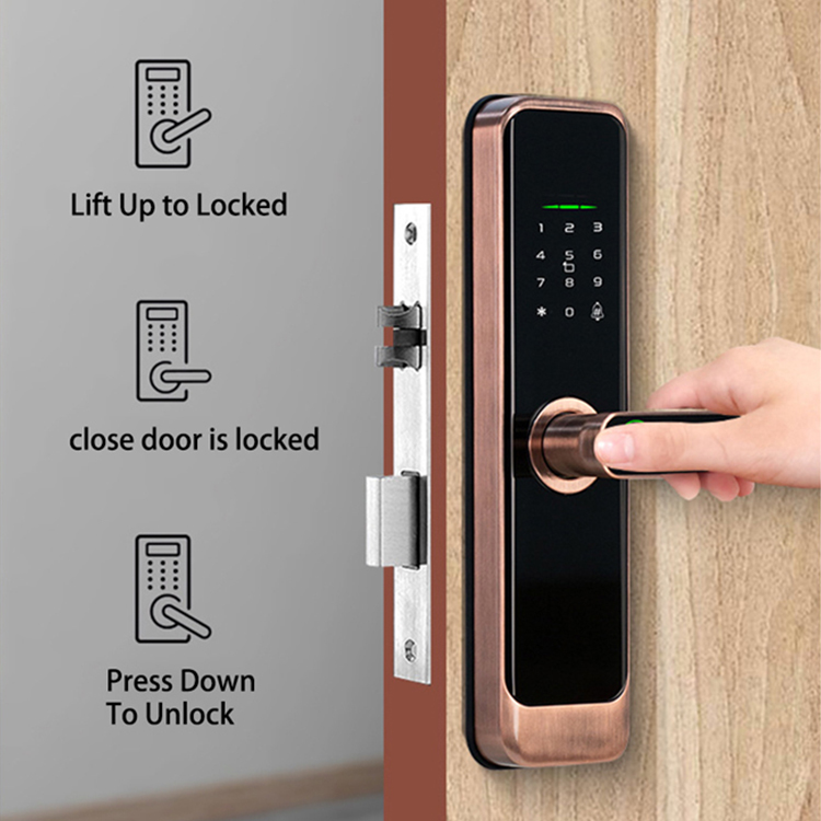 Cyfrowy inteligentny zamek do  – Smart Door Lock recenzja i cena