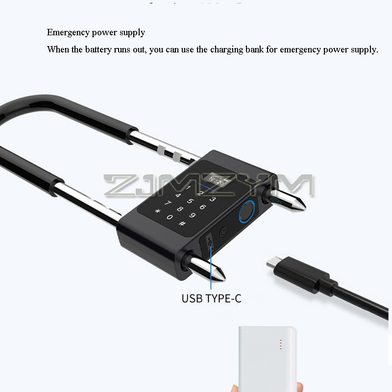 Blokada typu U z czytnikiem li – Smart Door Lock recenzja i cena