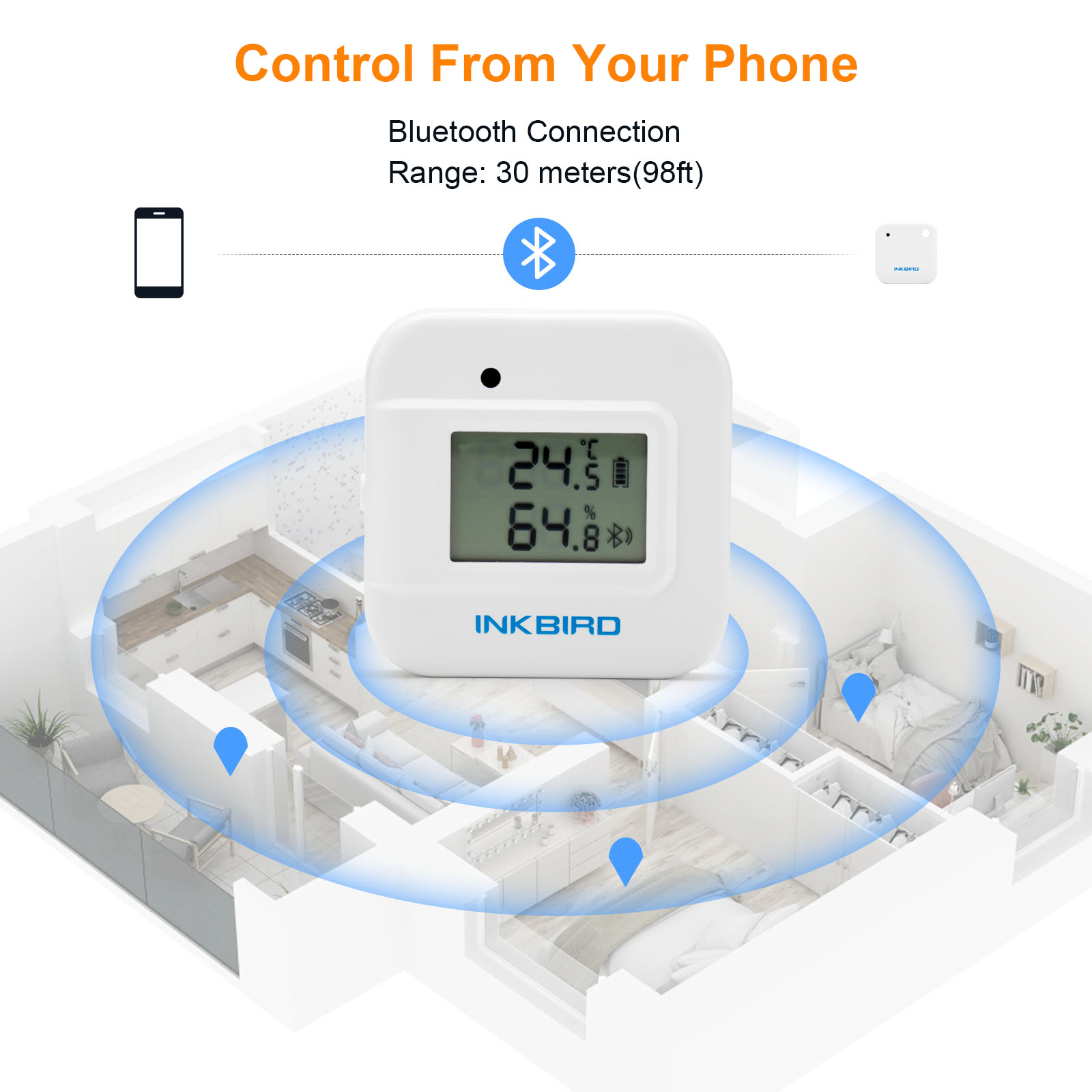 INKBIRD IBS-TH2 Plus Bluetooth – Smart Home Plus recenzja i cena