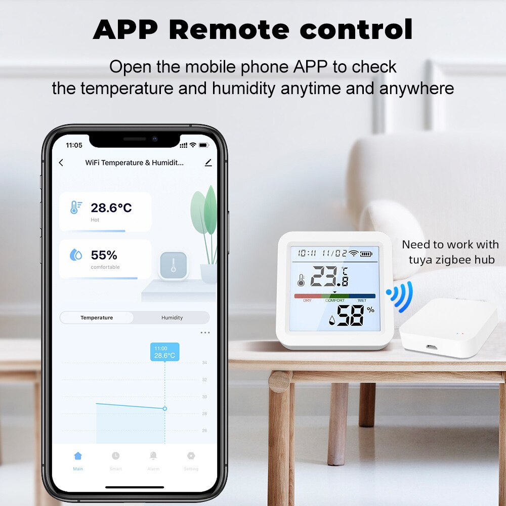 Inteligentny czujnik temperatu – Smart Home Design recenzja i cena