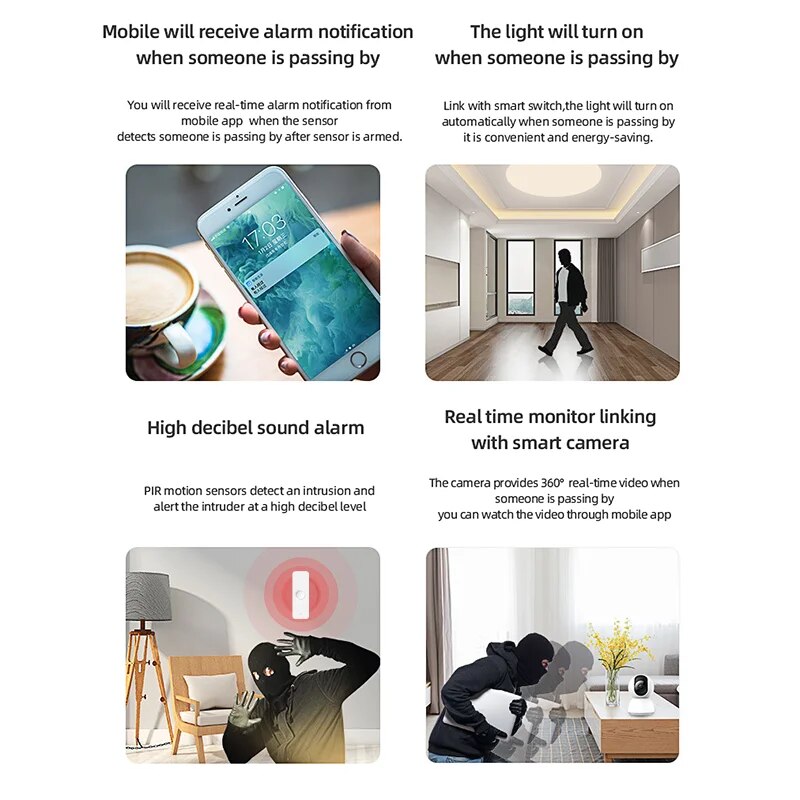 Tuya WiFi Zigbee czujnik ruchu – Smart Home Ir recenzja i cena