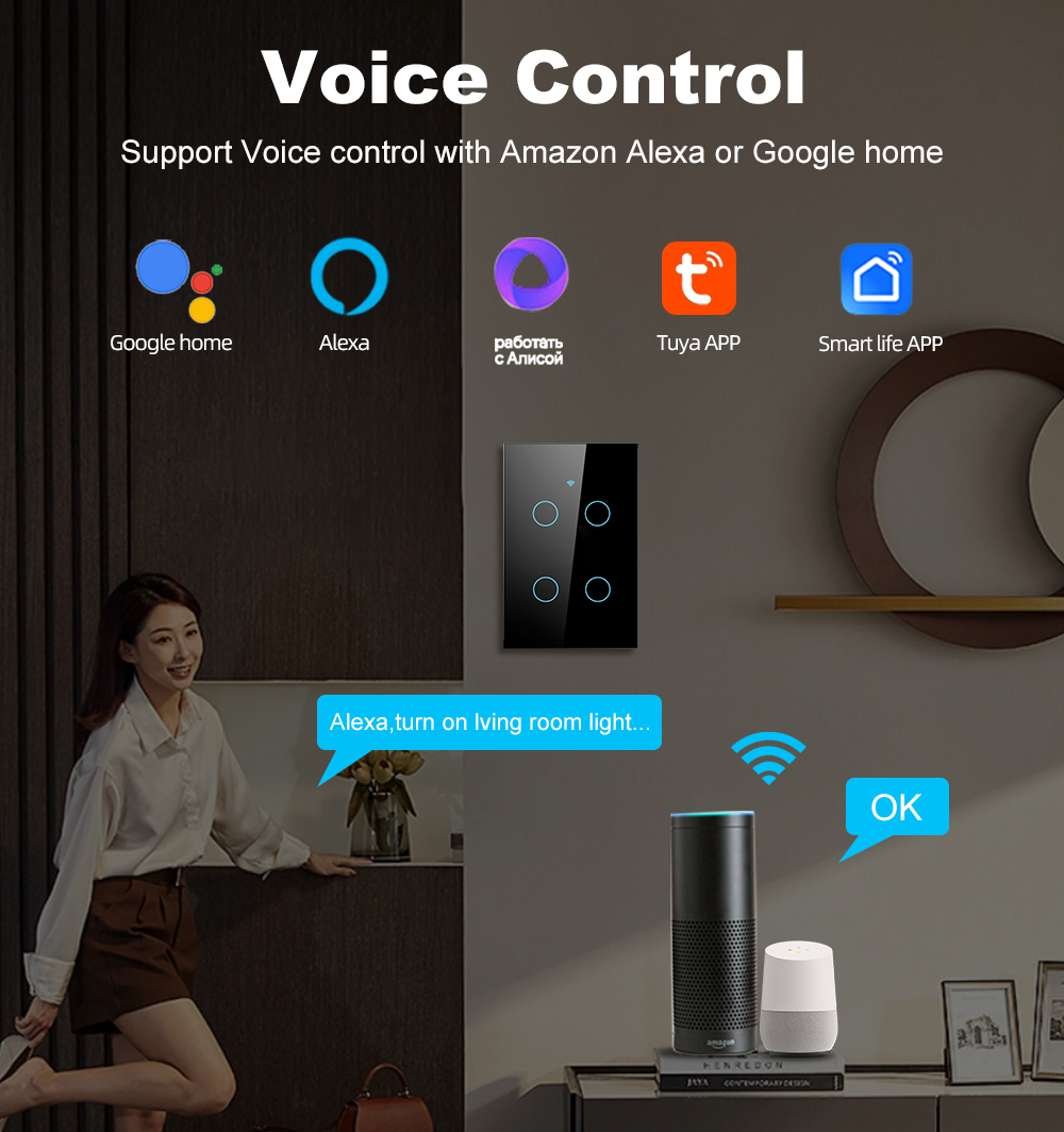 Inteligentny włącznik dotykowy – Smart Home Design recenzja i cena
