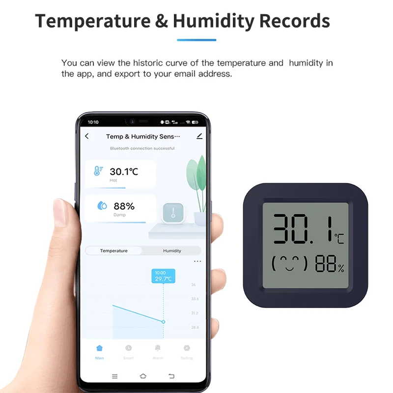 Czujnik temperatury i wilgotno – Smart Home Design recenzja i cena