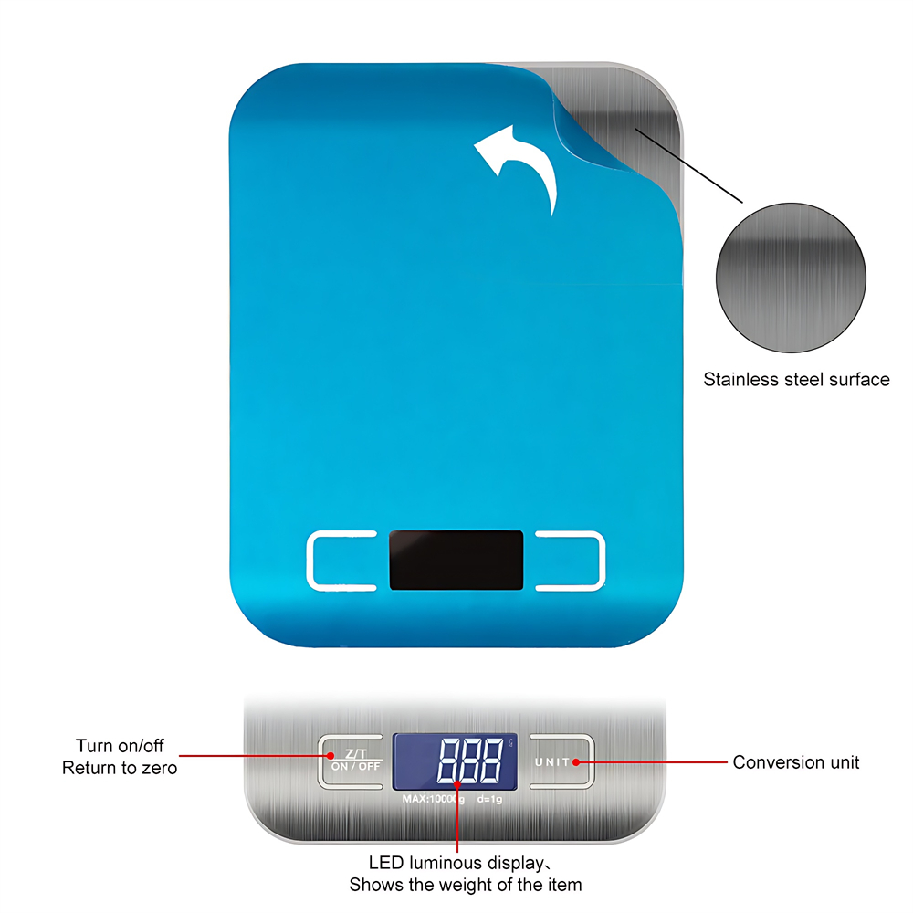 5kg/10kg Waga elektroniczna ze – Smart Home Utensils recenzja i cena