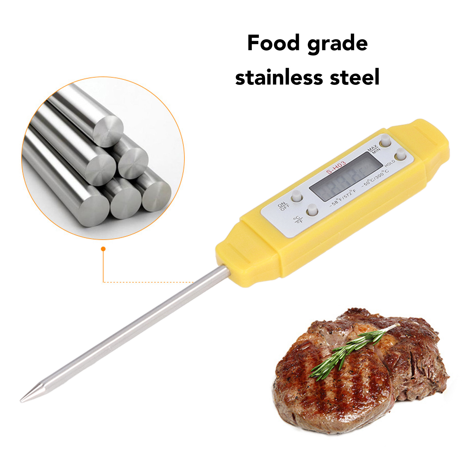 Cyfrowy termometr do żywności  – Smart Home Utensils recenzja i cena