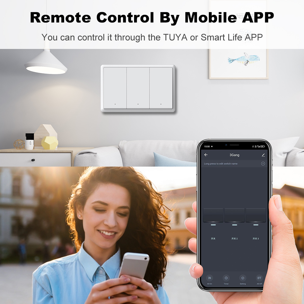 Inteligentny przełącznik ścien – Smart Home Life recenzja i cena
