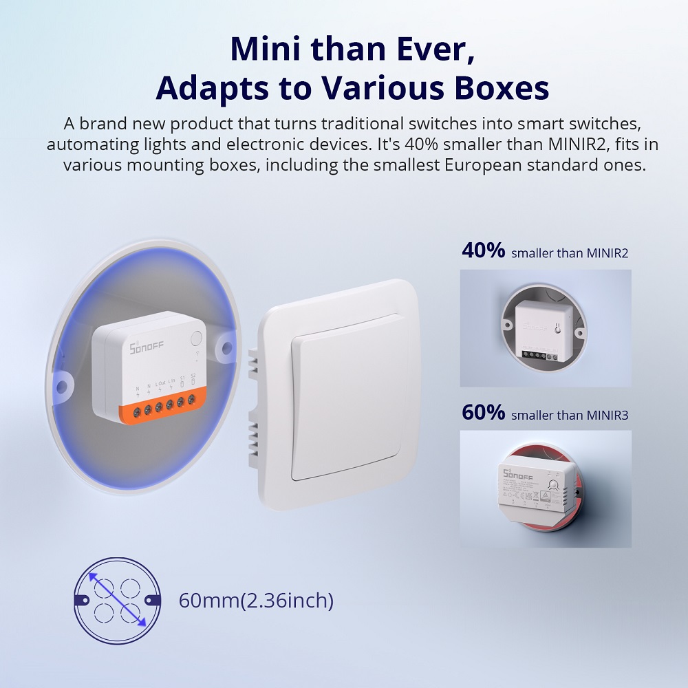 Sonoff Mini R4 Extreme Intelig – Smart Home Life recenzja i cena